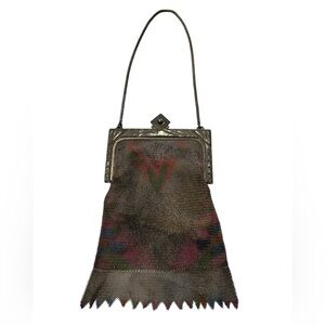 Whiting & Davis Dresden Flapper Purse Bag Antique